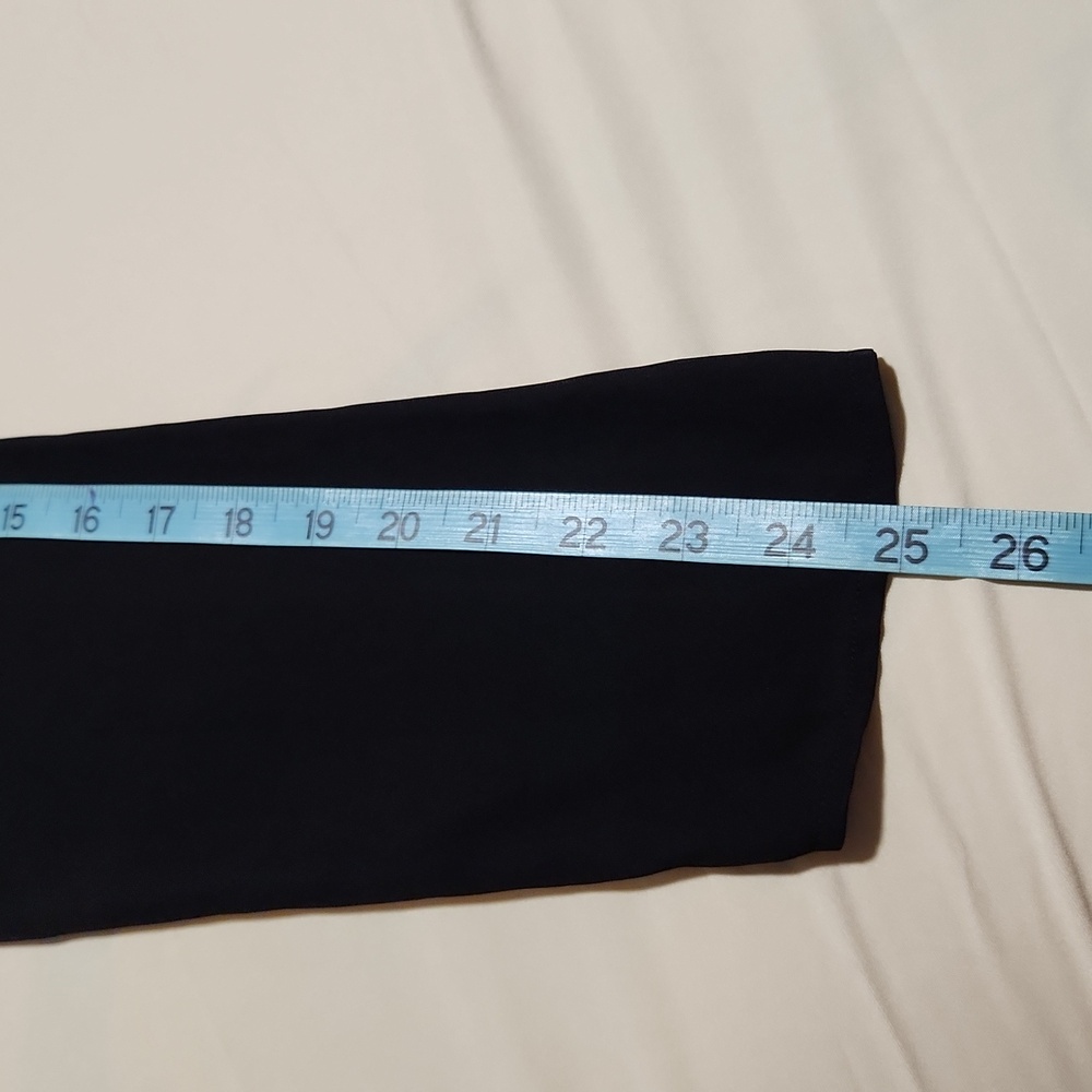 MICHAEL  KORS Size M. Silk Elegant Black Women's Top - Picture 10 of 13